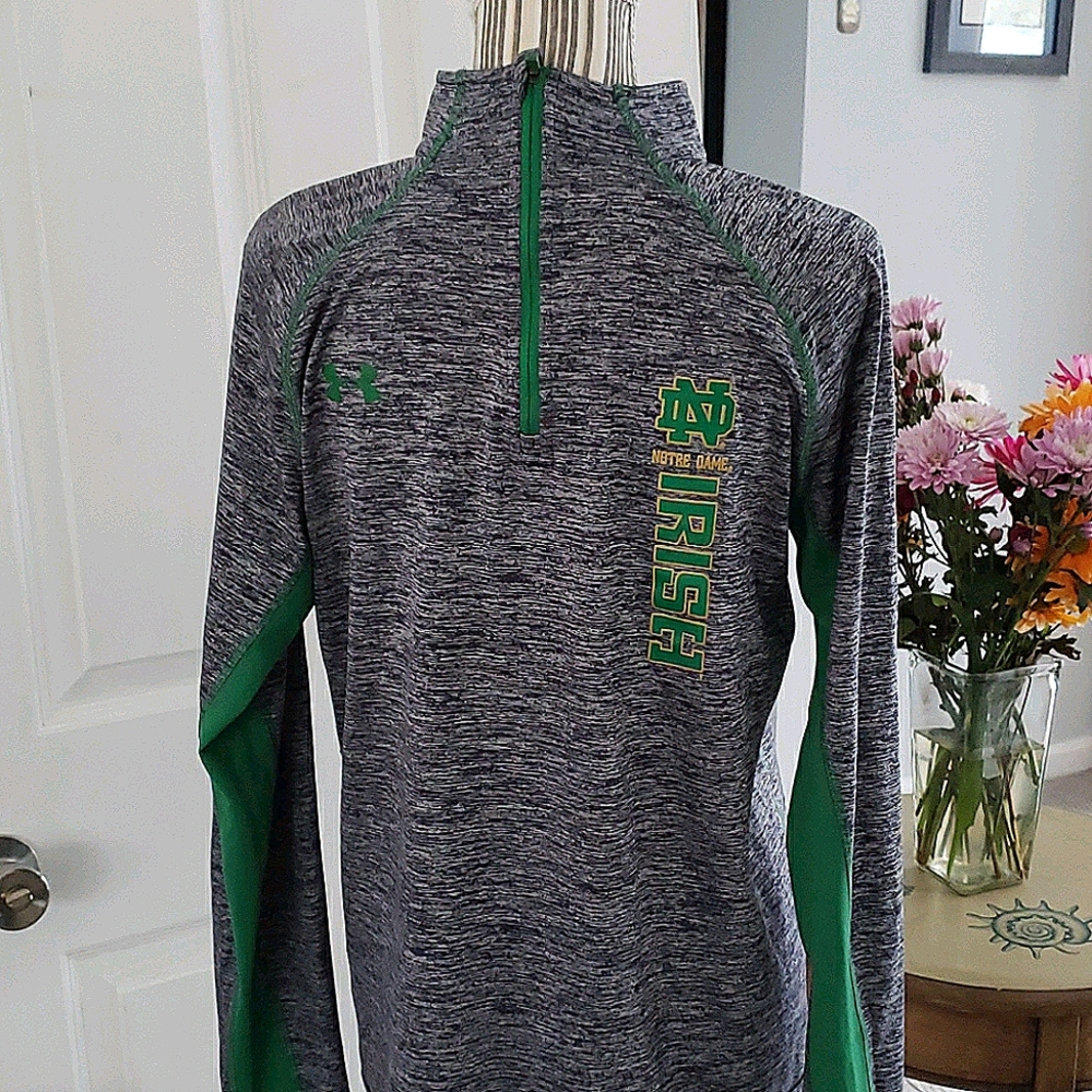 Under Armour pull over, half zip